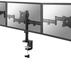 NEOMOUNTS Tischhalterung NM-D135D3 bis 8 kg – Schwarz